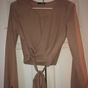 Fashion Nova Wrap Top